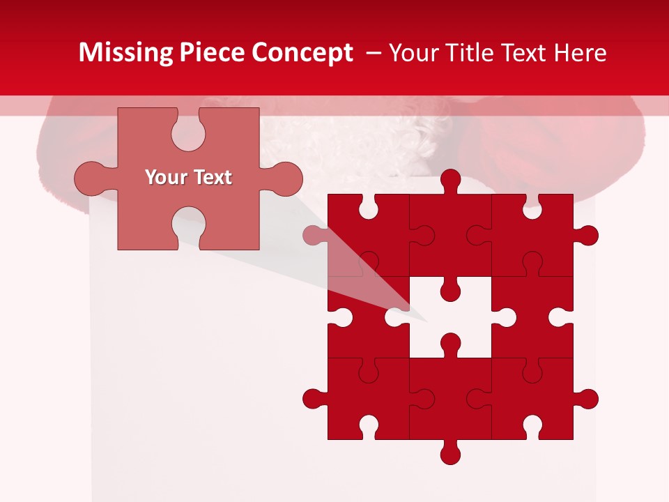 White Red Saint PowerPoint Template