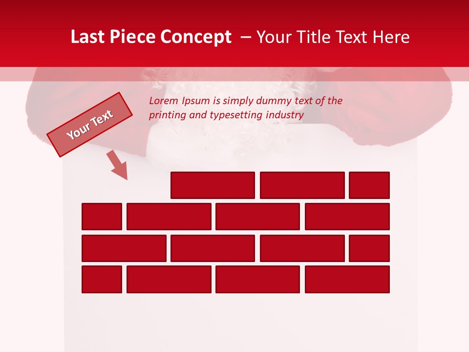 White Red Saint PowerPoint Template