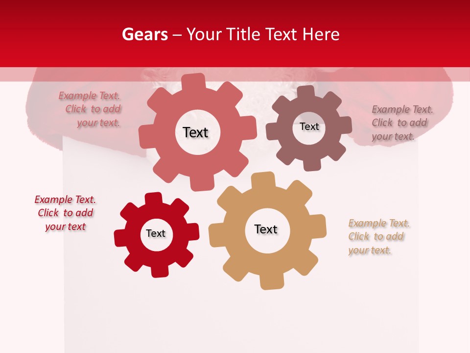 White Red Saint PowerPoint Template
