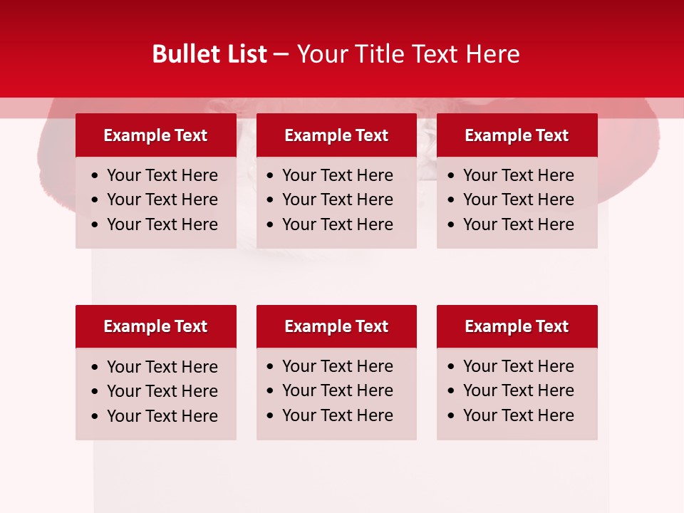 White Red Saint PowerPoint Template