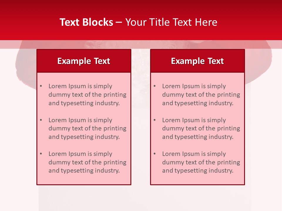 White Red Saint PowerPoint Template