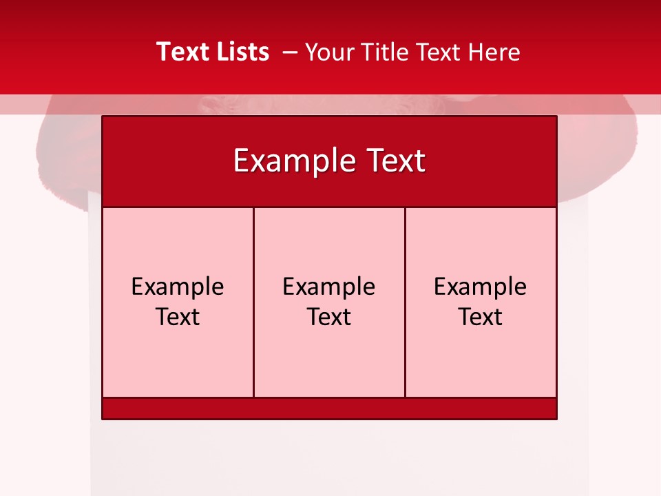 White Red Saint PowerPoint Template