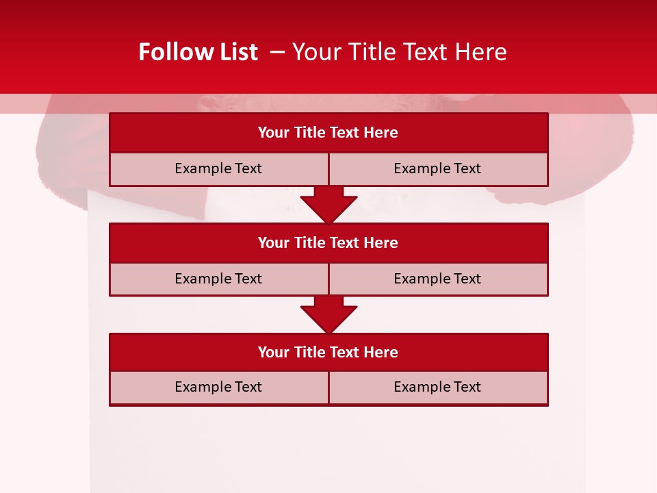 White Red Saint PowerPoint Template