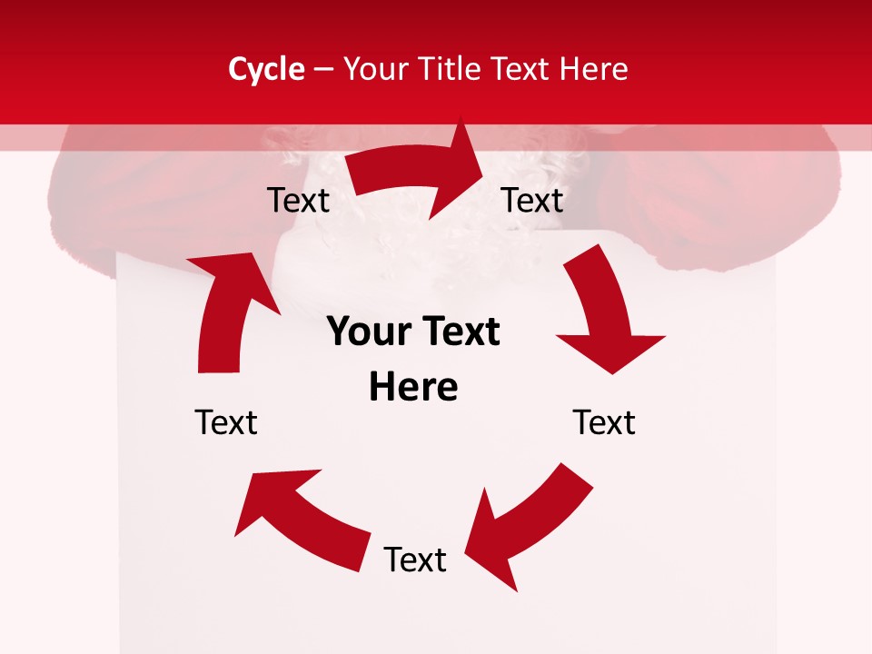 White Red Saint PowerPoint Template