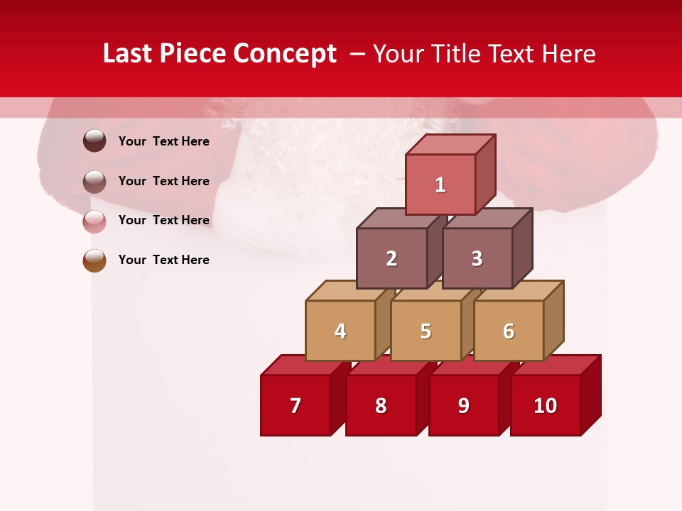 White Red Saint PowerPoint Template