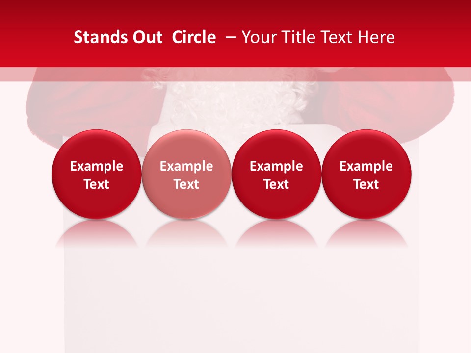 White Red Saint PowerPoint Template