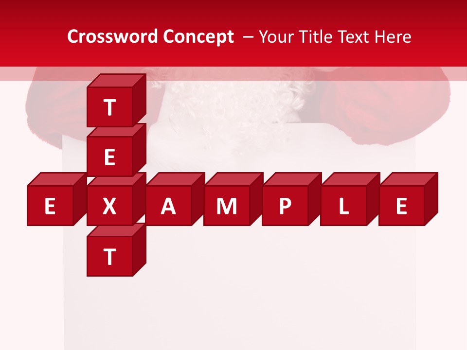 White Red Saint PowerPoint Template