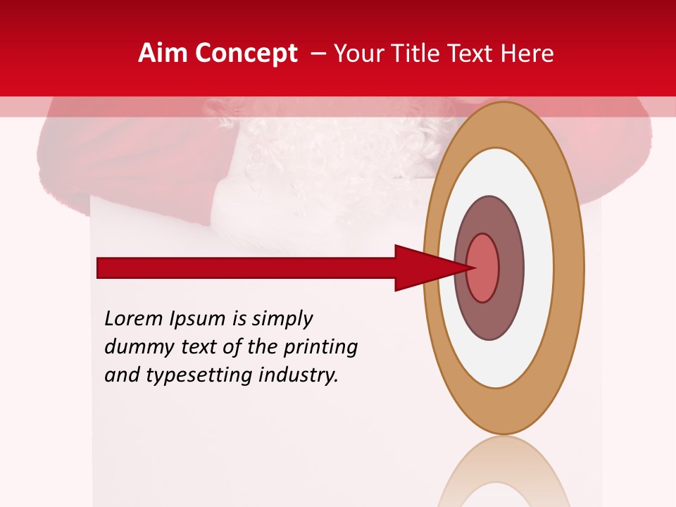 White Red Saint PowerPoint Template