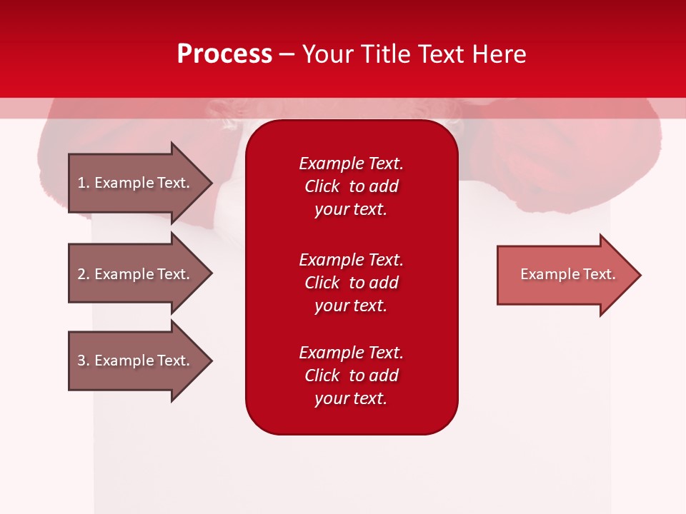 White Red Saint PowerPoint Template