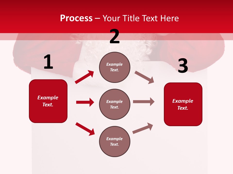 White Red Saint PowerPoint Template
