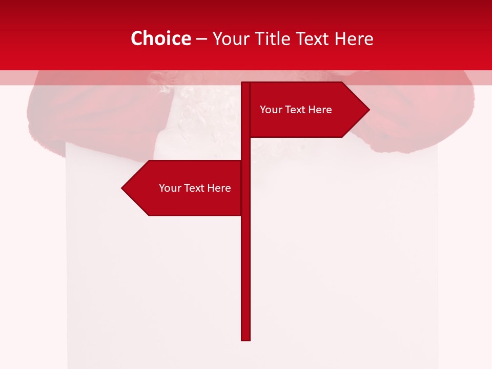 White Red Saint PowerPoint Template