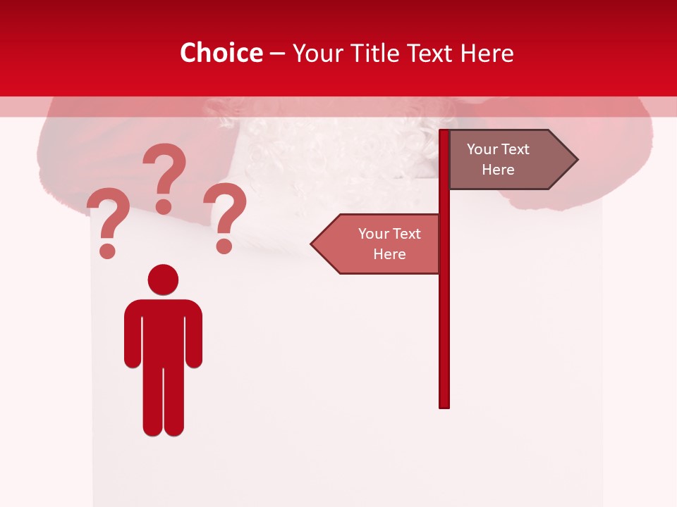 White Red Saint PowerPoint Template