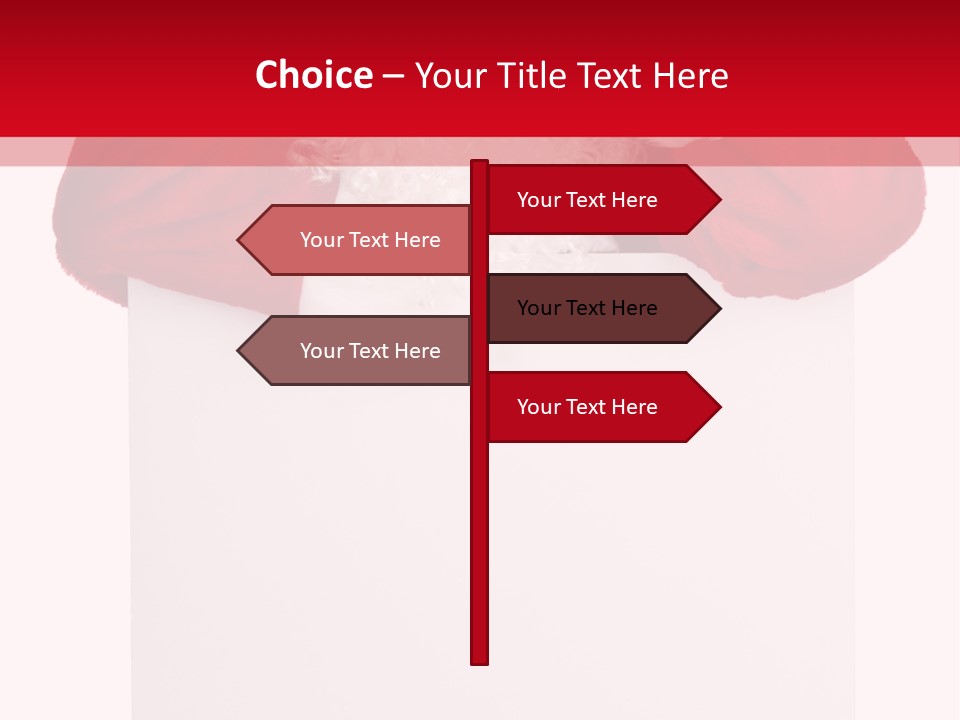 White Red Saint PowerPoint Template