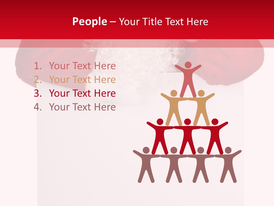 White Red Saint PowerPoint Template