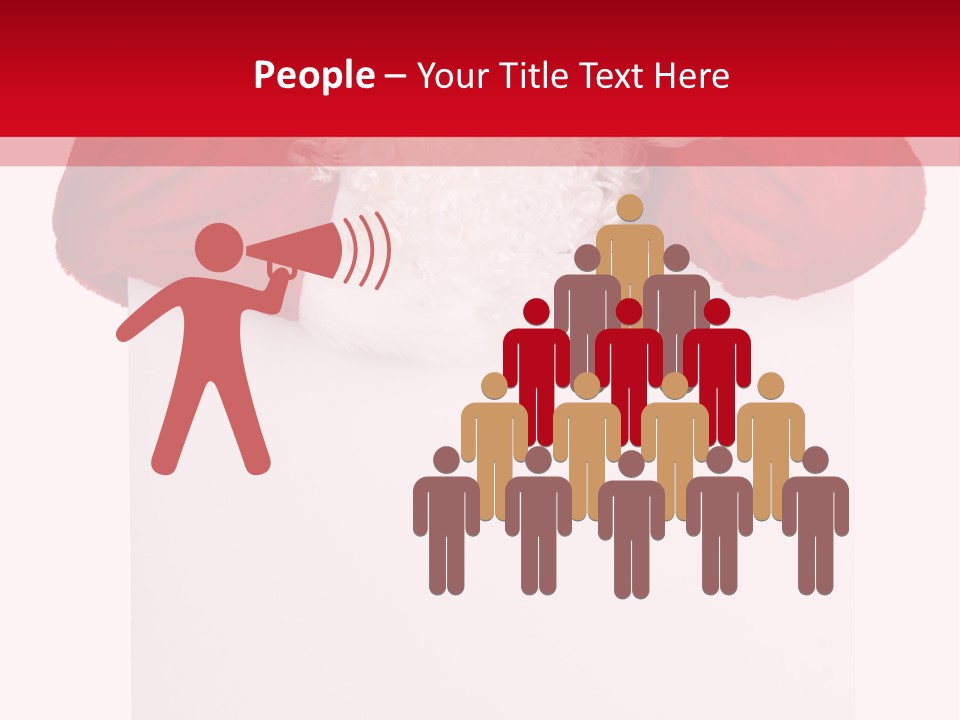 White Red Saint PowerPoint Template