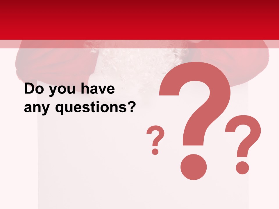 White Red Saint PowerPoint Template