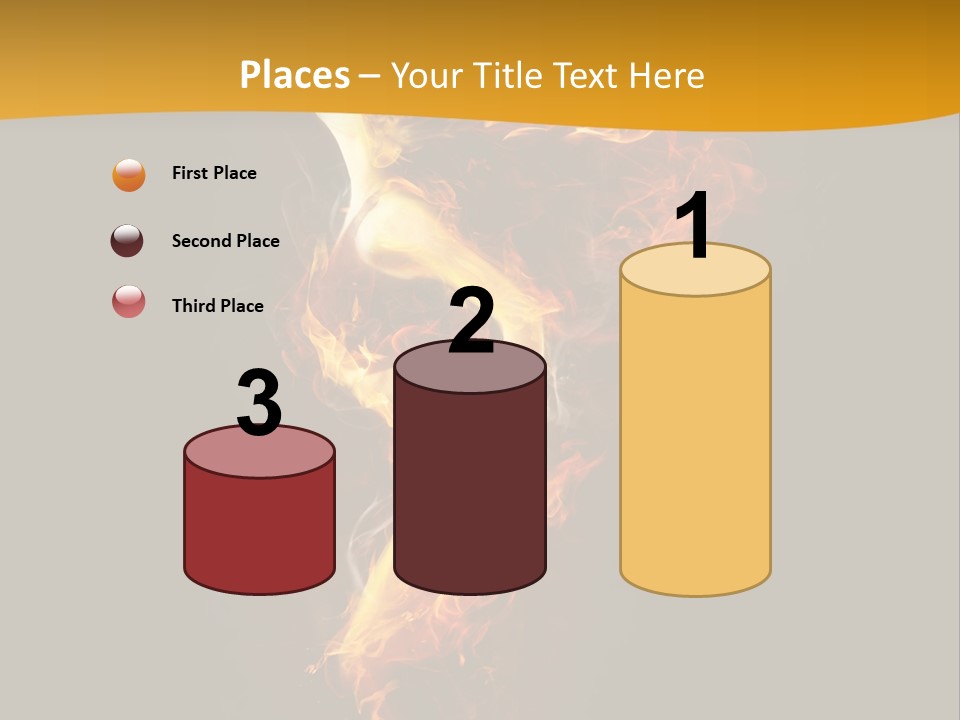 A Fire And Smoke Powerpoint Presentation PowerPoint Template