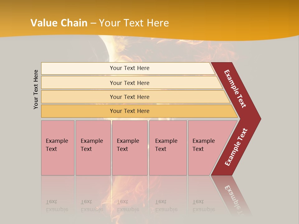 A Fire And Smoke Powerpoint Presentation PowerPoint Template