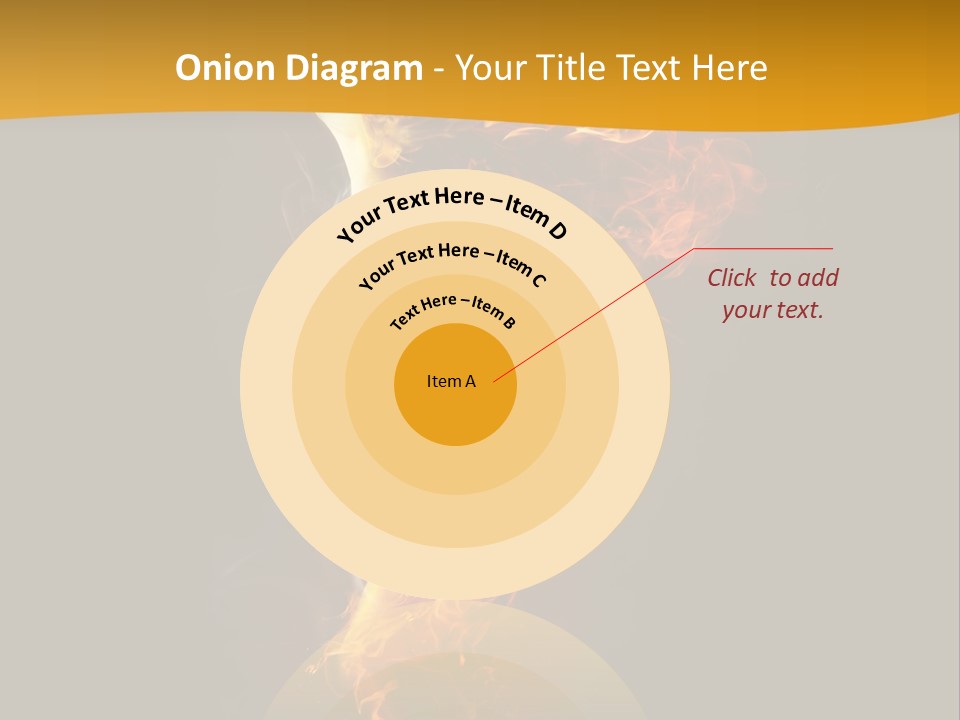 A Fire And Smoke Powerpoint Presentation PowerPoint Template