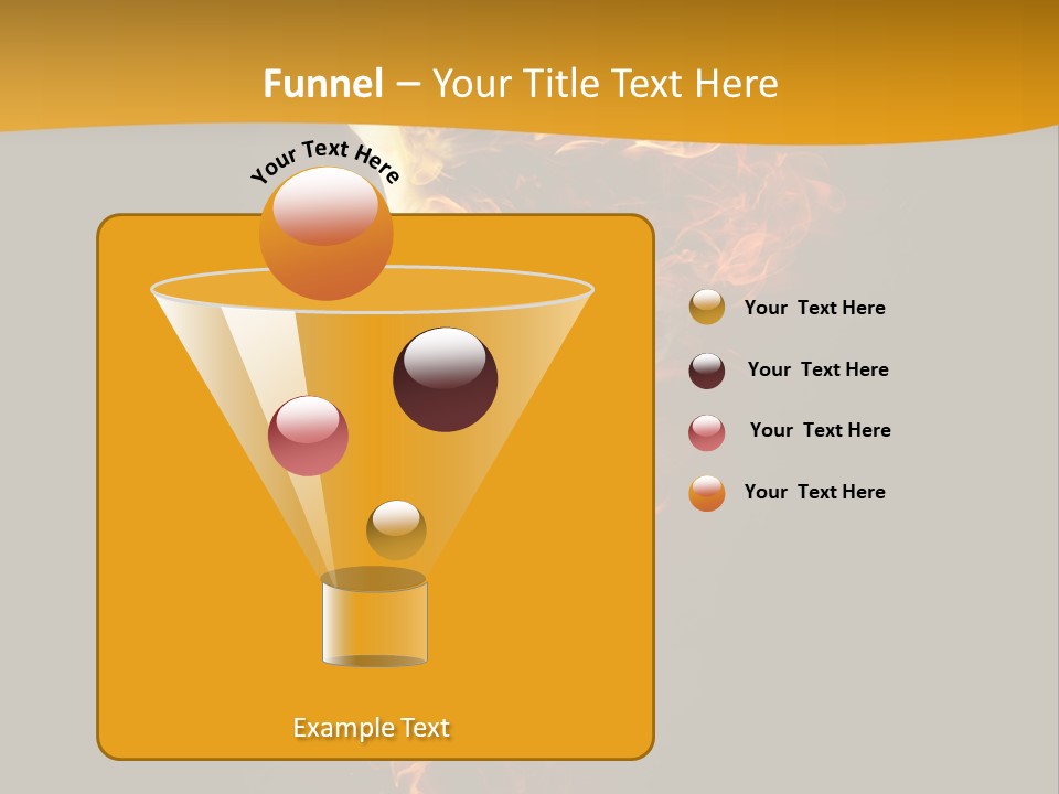A Fire And Smoke Powerpoint Presentation PowerPoint Template