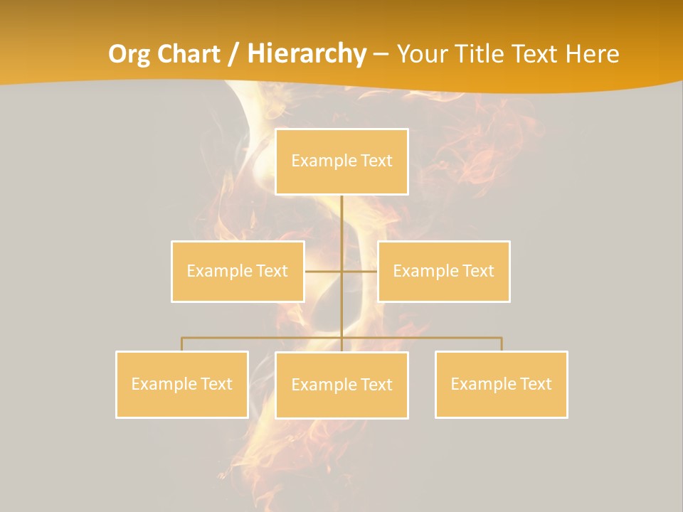 A Fire And Smoke Powerpoint Presentation PowerPoint Template