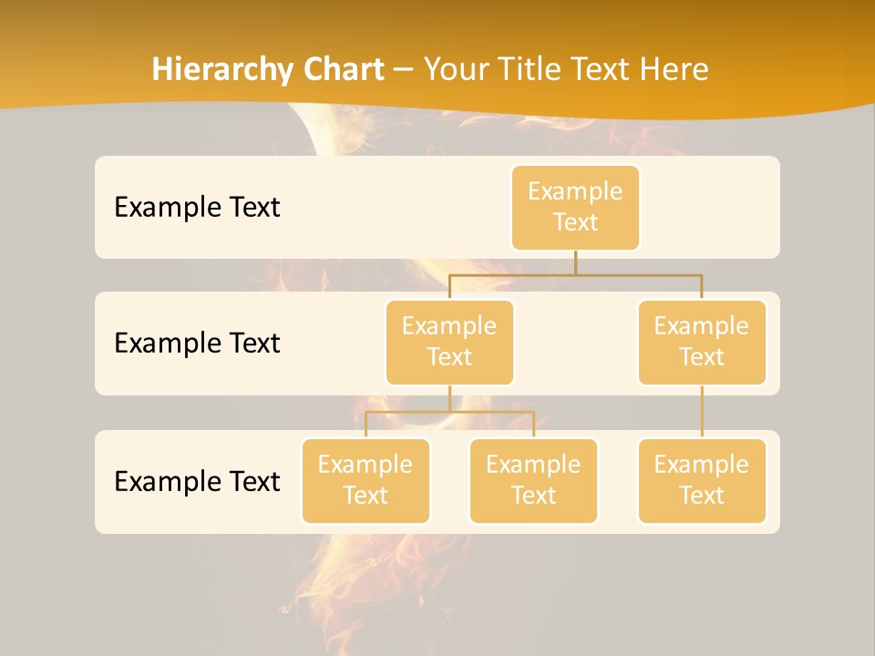 A Fire And Smoke Powerpoint Presentation PowerPoint Template