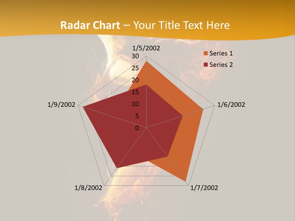 A Fire And Smoke Powerpoint Presentation PowerPoint Template