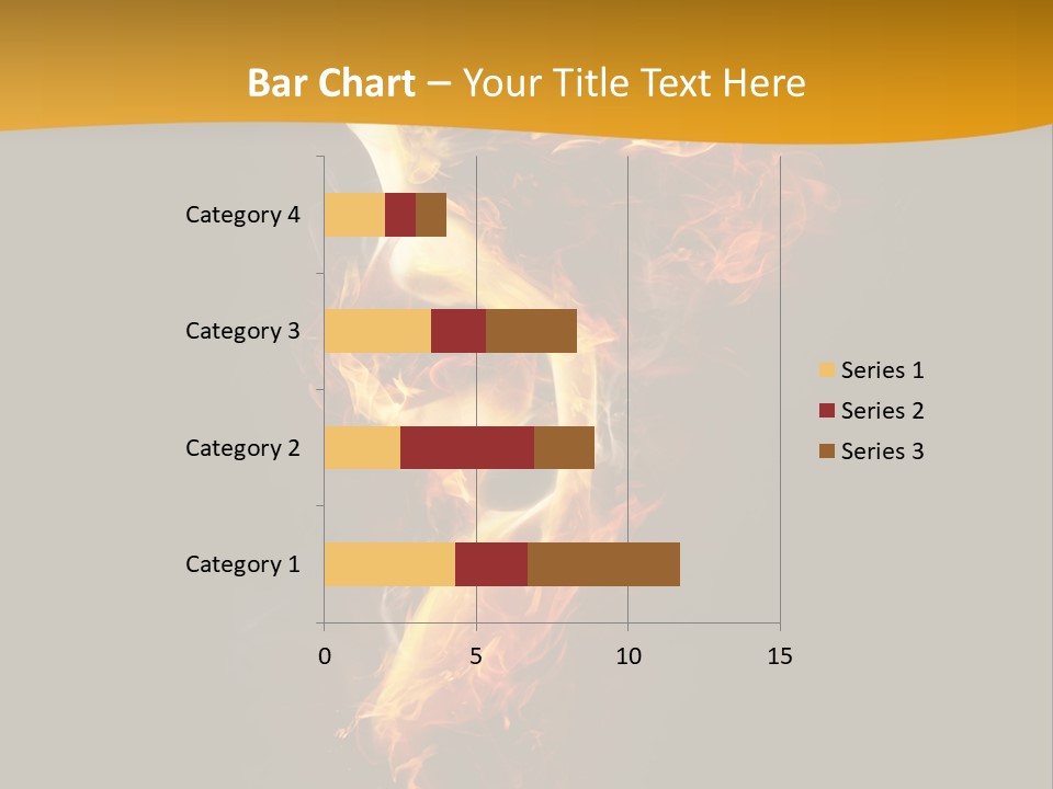 A Fire And Smoke Powerpoint Presentation PowerPoint Template