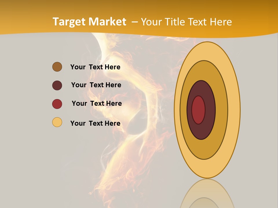 A Fire And Smoke Powerpoint Presentation PowerPoint Template