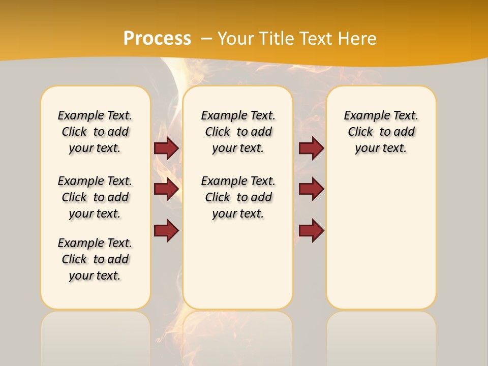 A Fire And Smoke Powerpoint Presentation PowerPoint Template