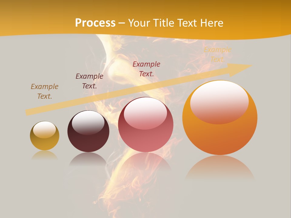 A Fire And Smoke Powerpoint Presentation PowerPoint Template