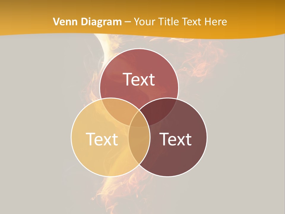 A Fire And Smoke Powerpoint Presentation PowerPoint Template