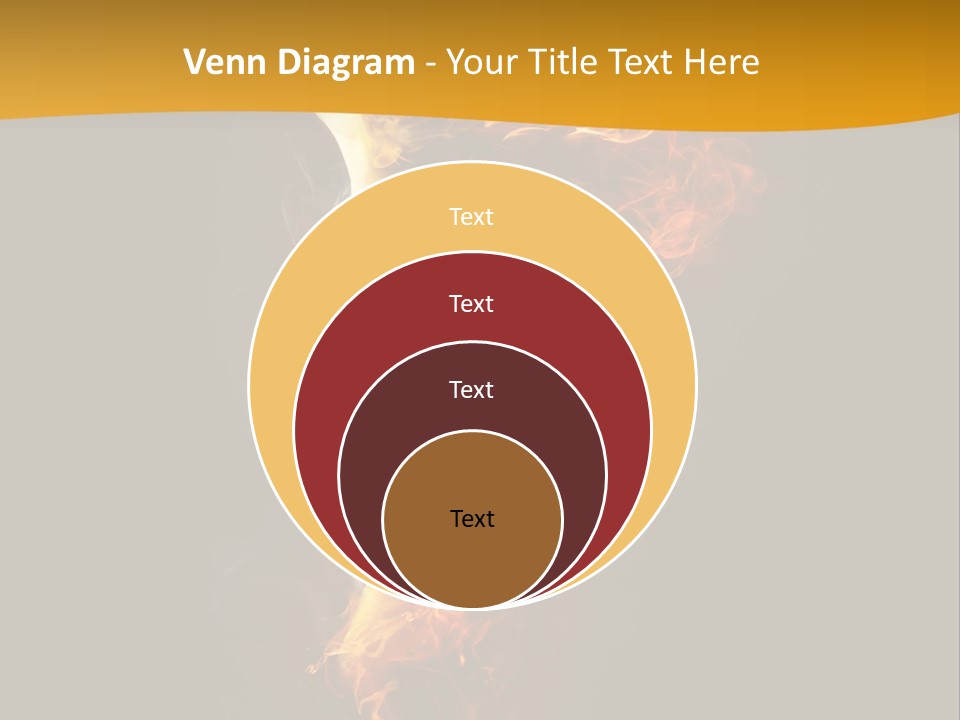 A Fire And Smoke Powerpoint Presentation PowerPoint Template