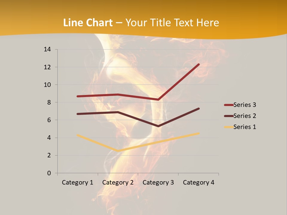 A Fire And Smoke Powerpoint Presentation PowerPoint Template