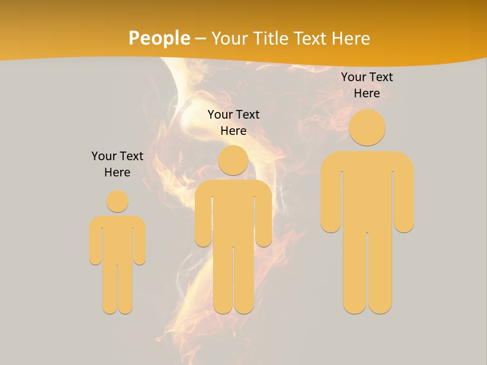 A Fire And Smoke Powerpoint Presentation PowerPoint Template