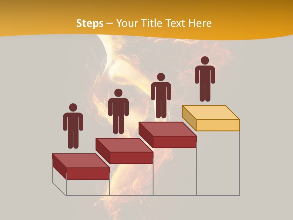 A Fire And Smoke Powerpoint Presentation PowerPoint Template