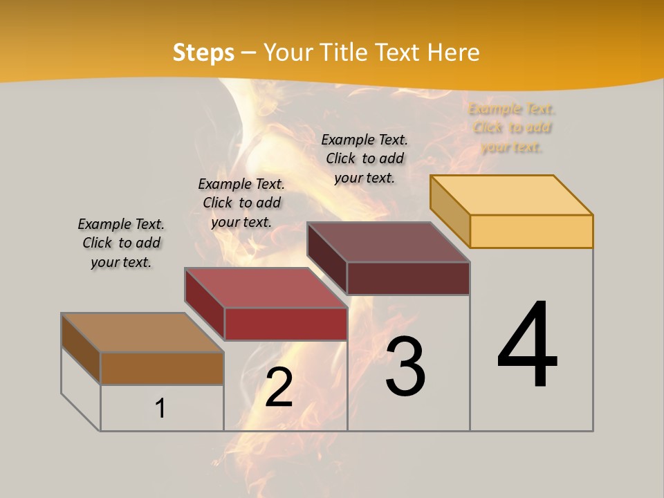 A Fire And Smoke Powerpoint Presentation PowerPoint Template