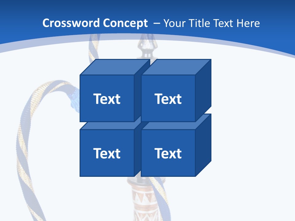 A Hookah With A Rope On Top Of It PowerPoint Template