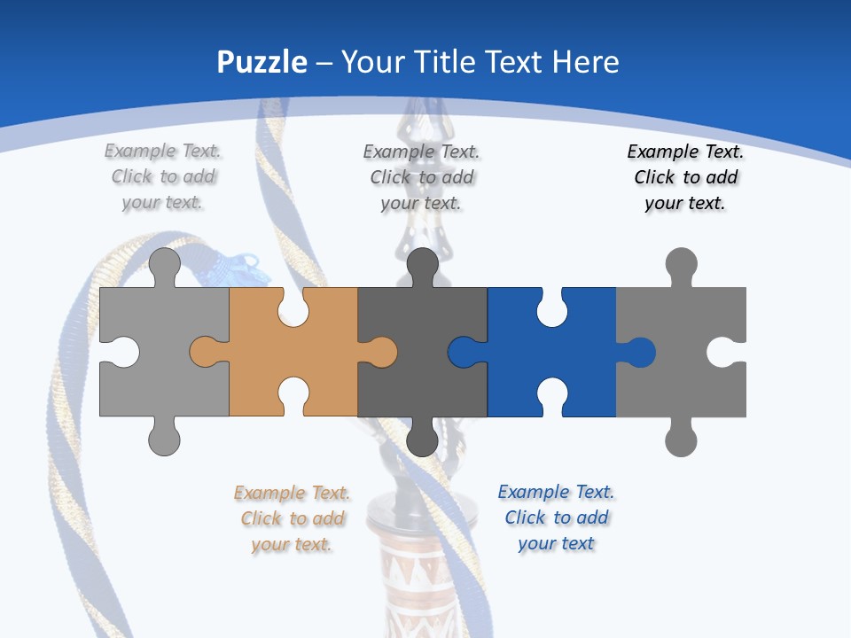 A Hookah With A Rope On Top Of It PowerPoint Template