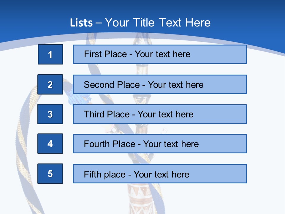 A Hookah With A Rope On Top Of It PowerPoint Template