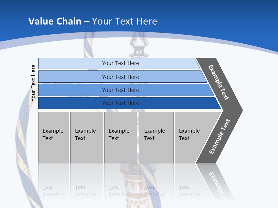 A Hookah With A Rope On Top Of It PowerPoint Template