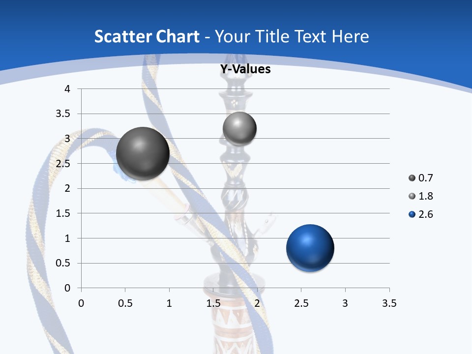 A Hookah With A Rope On Top Of It PowerPoint Template