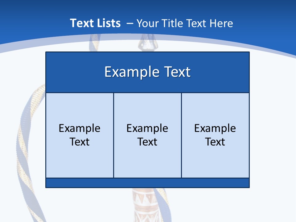 A Hookah With A Rope On Top Of It PowerPoint Template