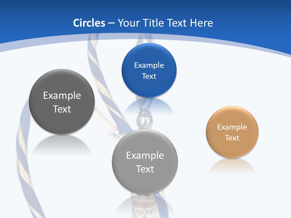 A Hookah With A Rope On Top Of It PowerPoint Template