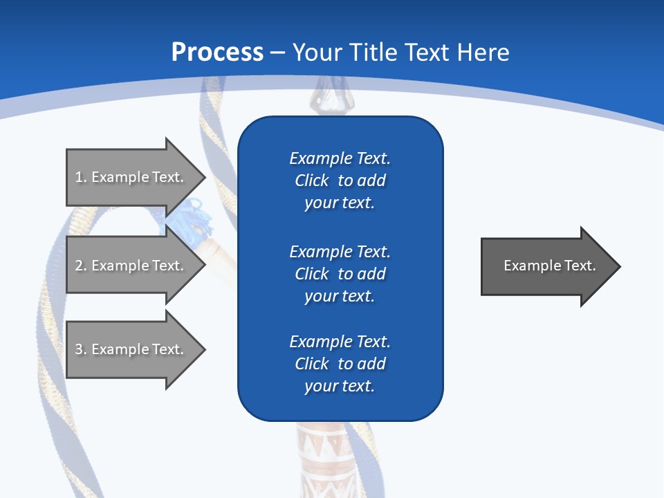 A Hookah With A Rope On Top Of It PowerPoint Template