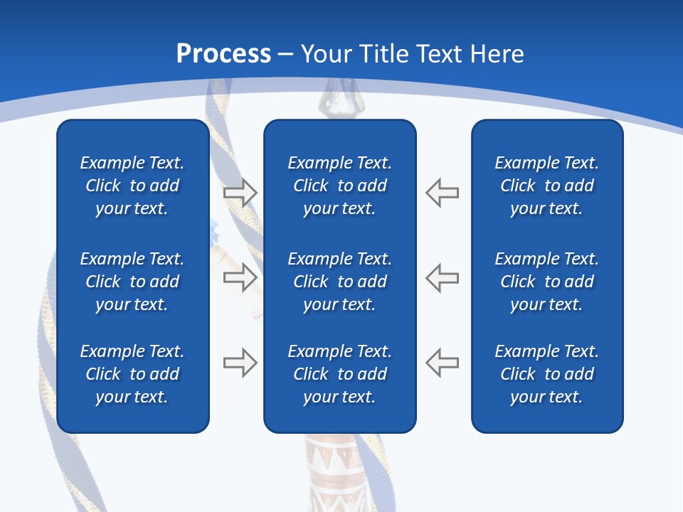 A Hookah With A Rope On Top Of It PowerPoint Template