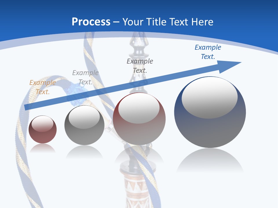 A Hookah With A Rope On Top Of It PowerPoint Template