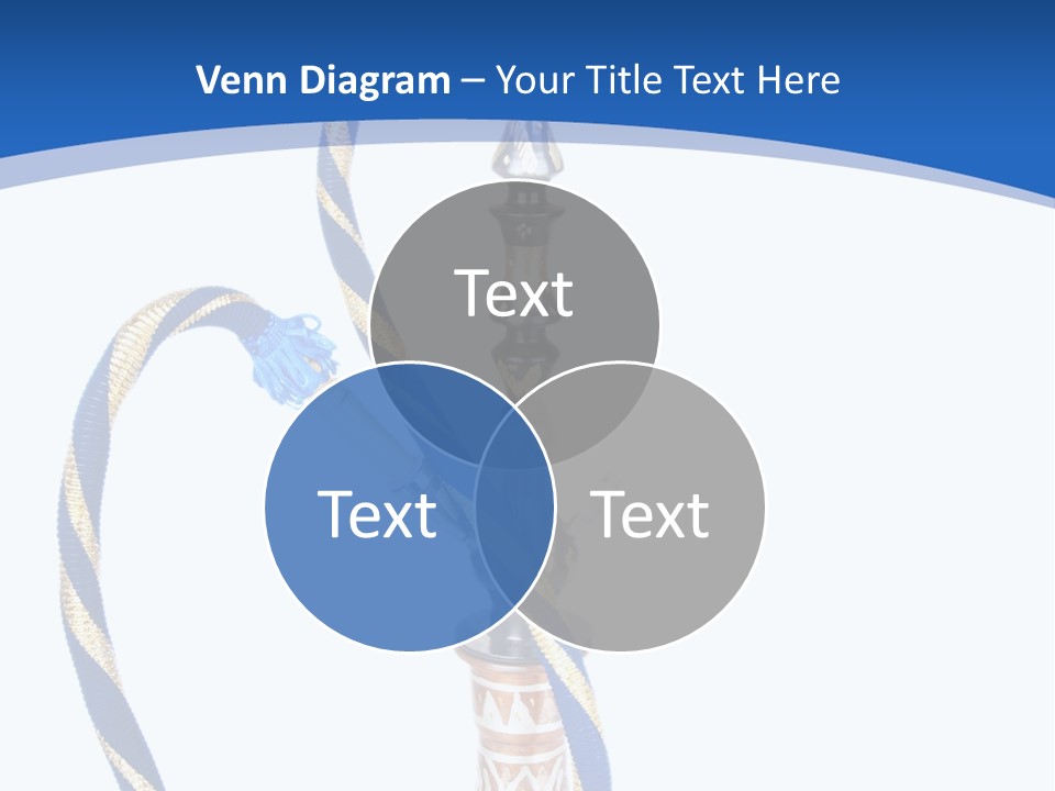 A Hookah With A Rope On Top Of It PowerPoint Template