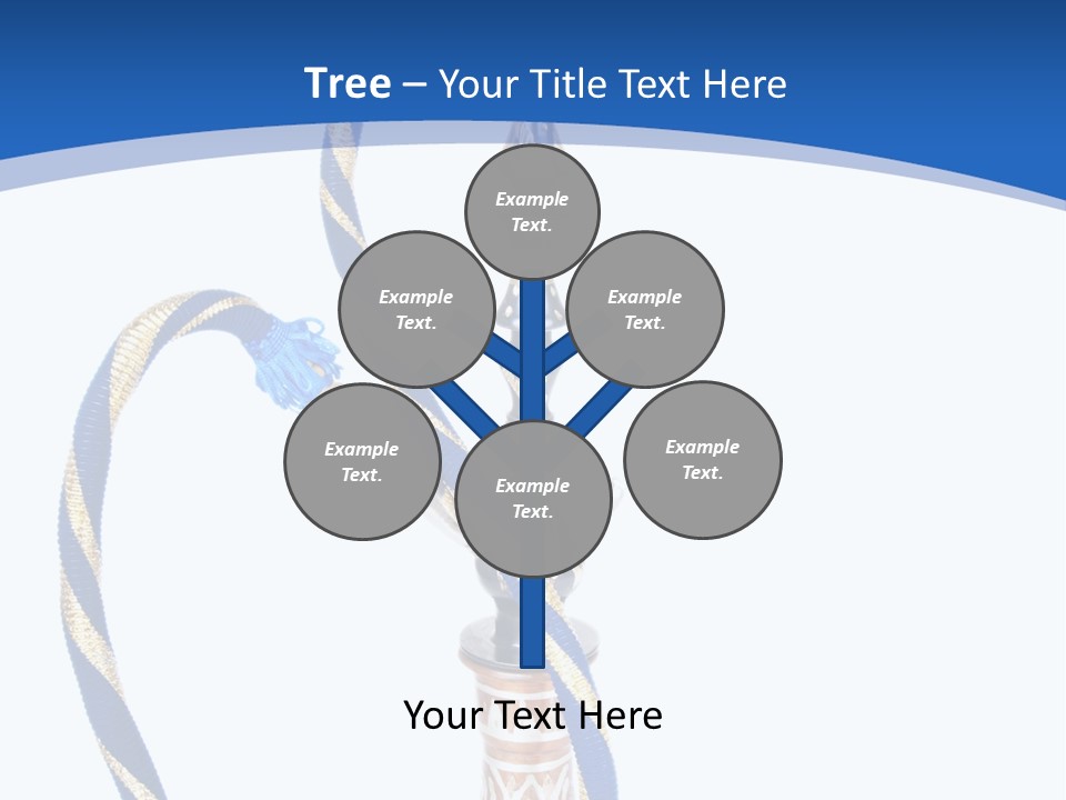 A Hookah With A Rope On Top Of It PowerPoint Template