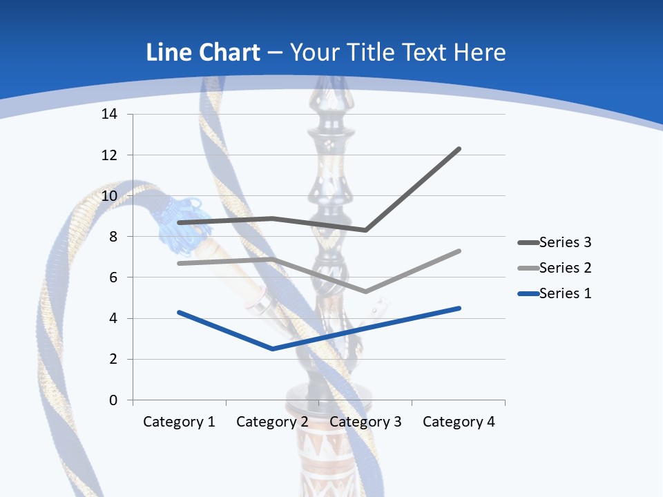 A Hookah With A Rope On Top Of It PowerPoint Template